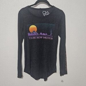 NWT Chaser graphic long sleeve top size small